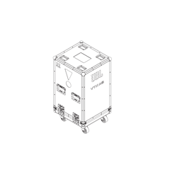 JBL VTX-A6-CASE Road case for (4) VTX A6